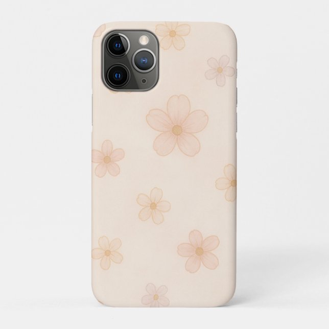 Capa Para iPhone 11 Pro Rosa de Jardim em Flor (Verso)