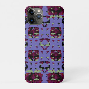 Capa Para iPhone 11 Pro Rosas de Chama Celestial Contida