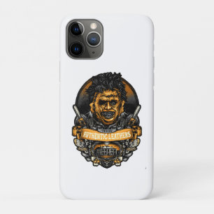 Capa Para iPhone 11 Pro Rosto de couro, horror, Halloween