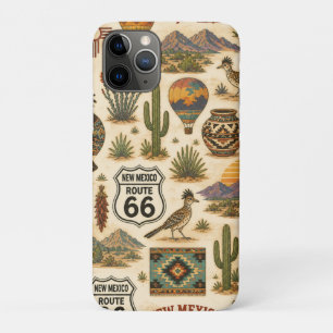 Capa Para iPhone 11 Pro Rota 66 do Novo México Sinal do Deserto