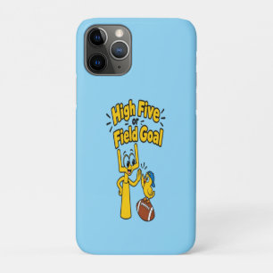 Capa Para iPhone 11 Pro Roupas de Criança com Desenho de Futebol Americano