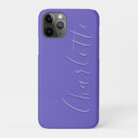Roxo Simples Moderno Personalizado