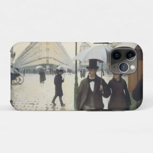 Capa Para iPhone 11 Pro Rua Paris Rainy Day Caillebotte
