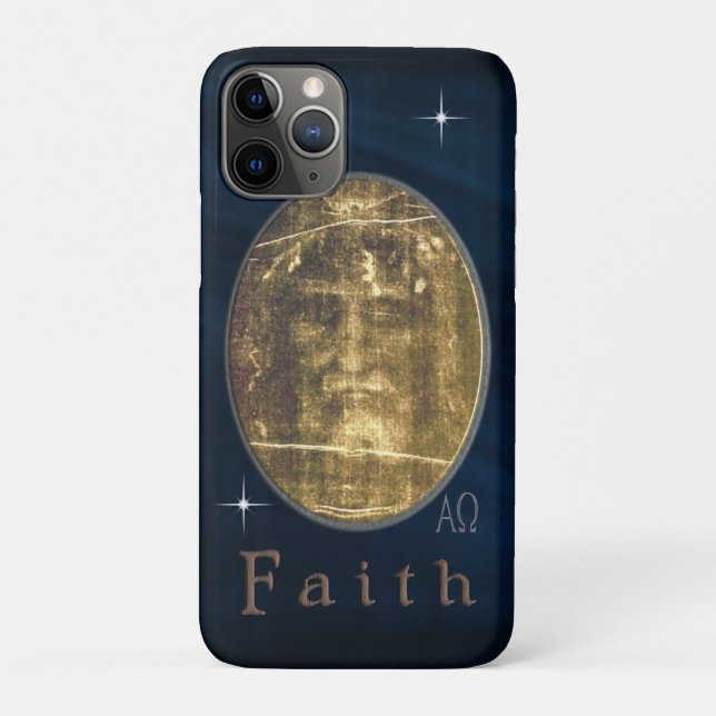 Capa Para iPhone 11 Pro Sábana de Turim (Verso)