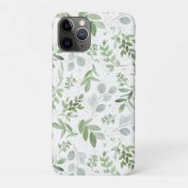 Capa Para iPhone 11 Pro Saídas de Houndstooth Eucalyptus 11 Pro Case IPhon