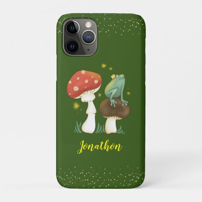 Capa Para iPhone 11 Pro Sapo Firefly Prince Personalizado (Verso)