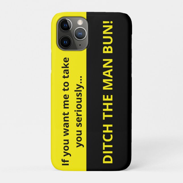 Capa Para iPhone 11 Pro Se você quer que eu leve você a sério... (Verso)