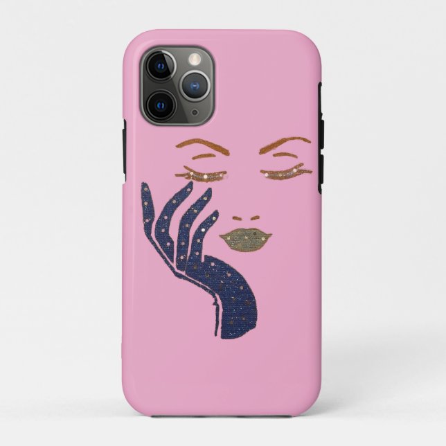 CAPA PARA iPhone 11 PRO SÉRIE KEEP IT CUTE - AZUL MARINHO (Verso)