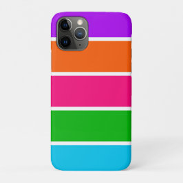 Capa Para iPhone 11 Pro Sherbet Stripes