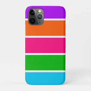 Capa Para iPhone 11 Pro Sherbet Stripes