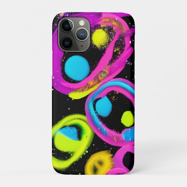 Capa Para iPhone 11 Pro shiny Abstract art (Verso)
