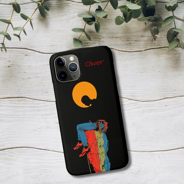 Capa Para iPhone 11 Pro Silent Moon Climber (Criador carregado)