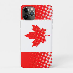 Capa Para iPhone 11 Pro Sinalizador do Canadá com efeito de meio-tom
