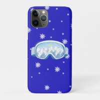Ski Goggles Snowflake Dance