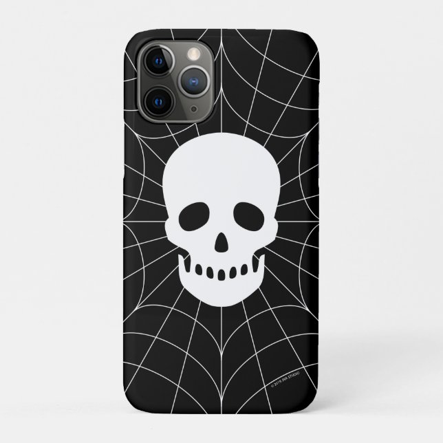 Capa Para iPhone 11 Pro Skiderweb Skull (Verso)