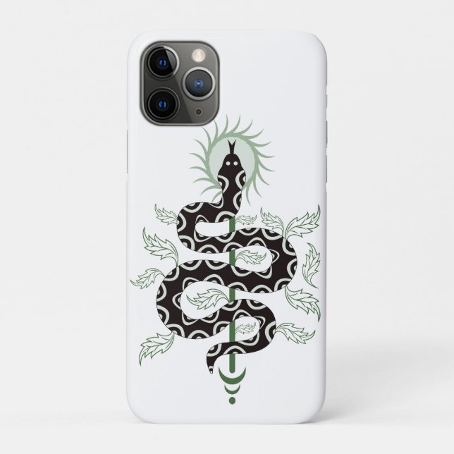 Capa Para iPhone 11 Pro Snake Oasis (Verso)