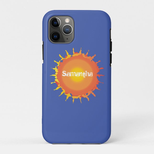 Capa Para iPhone 11 Pro Sol Radiante (Verso)