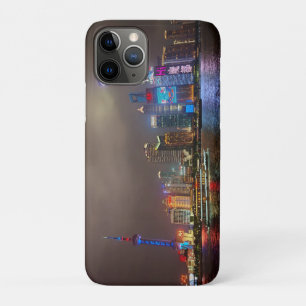 Capa Para iPhone 11 Pro Sonhos Elétricos - Futurística Shanghai Skyline, A