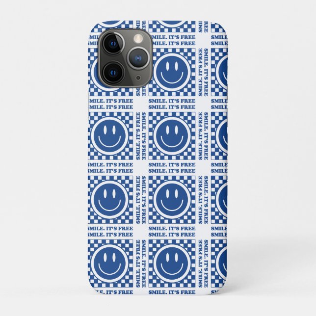 Capa Para iPhone 11 Pro Sorria É Grátis (Verso)