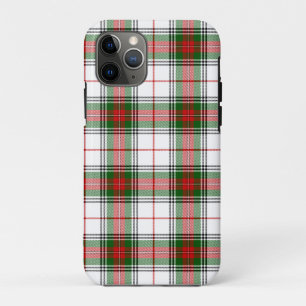 Capa Para iPhone 11 Pro Stuart / Stewart tartan xadrez verde branca