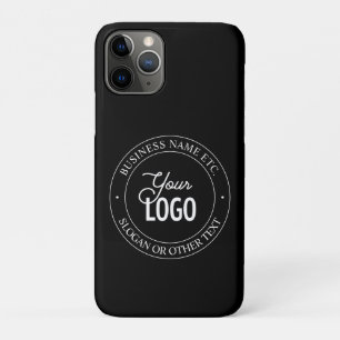 Capa Para iPhone 11 Pro Substituição fácil de logotipos e texto persona