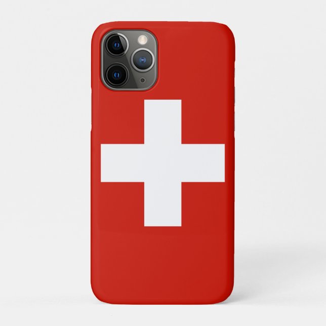 Capa Para iPhone 11 Pro Suíça (Verso)