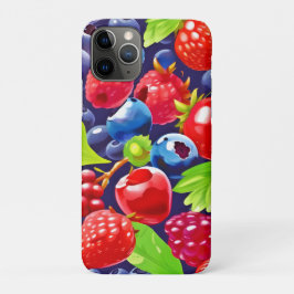 Capa Para iPhone 11 Pro Summer Berry Medley