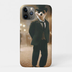 Capa Para iPhone 11 Pro Suricatos sofisticados: Evento de Torneio Negro de