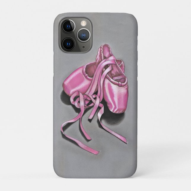 Capa Para iPhone 11 Pro Suspiradores de Balé rosa (Verso)