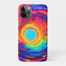 Swirling Vortex Abstrato Art