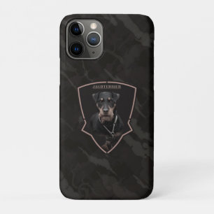 Capa Para iPhone 11 Pro T-Shirt Truc (Jagdterrier) Caça Alemã