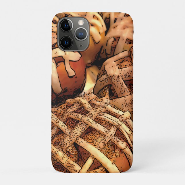 Capa Para iPhone 11 Pro Tartes de tarte de maçã (Verso)