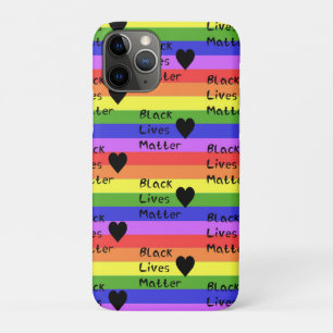 Capa Para iPhone 11 Pro Texto relevante LGBTQ do Sinalizador do arco-íris