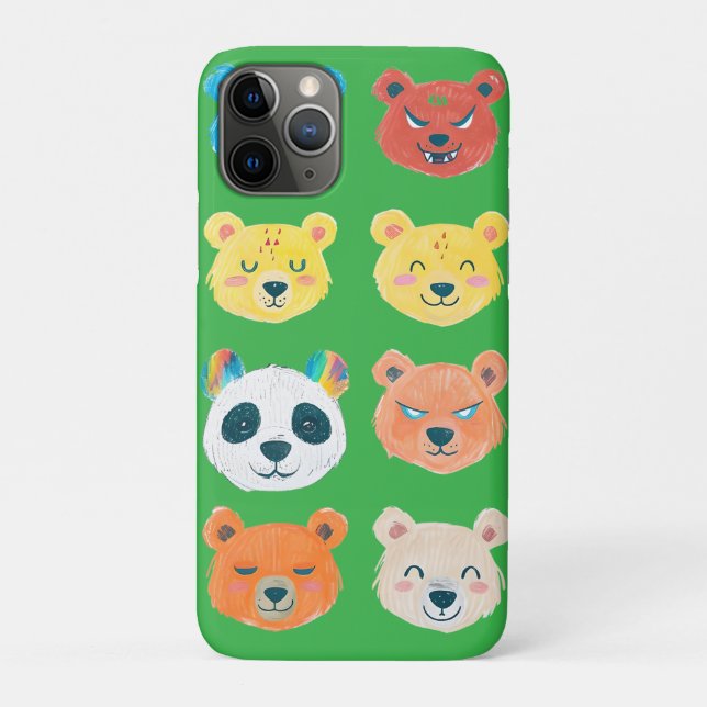 Capa Para iPhone 11 Pro The Bears of Personality  (Verso)