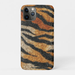 Capa Para iPhone 11 Pro Tiger Print Elegant Wildlife Luxury