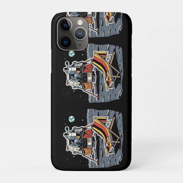 Capa Para iPhone 11 Pro Toalha engraçada alemã  (Verso)