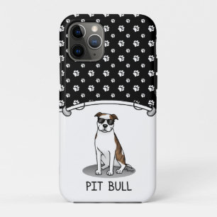 Capa Para iPhone 11 Pro Touro legal e Óculos de sol (lt brindle white 3)