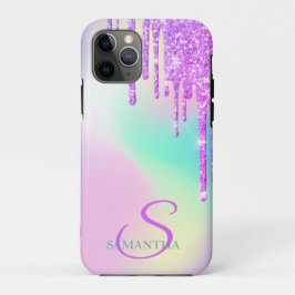Capa Para iPhone 11 Pro Trendy Glitter Drives Holographic