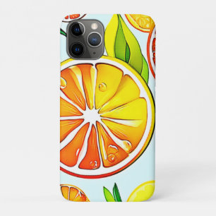 Capa Para iPhone 11 Pro Trilha Laranja: Citros