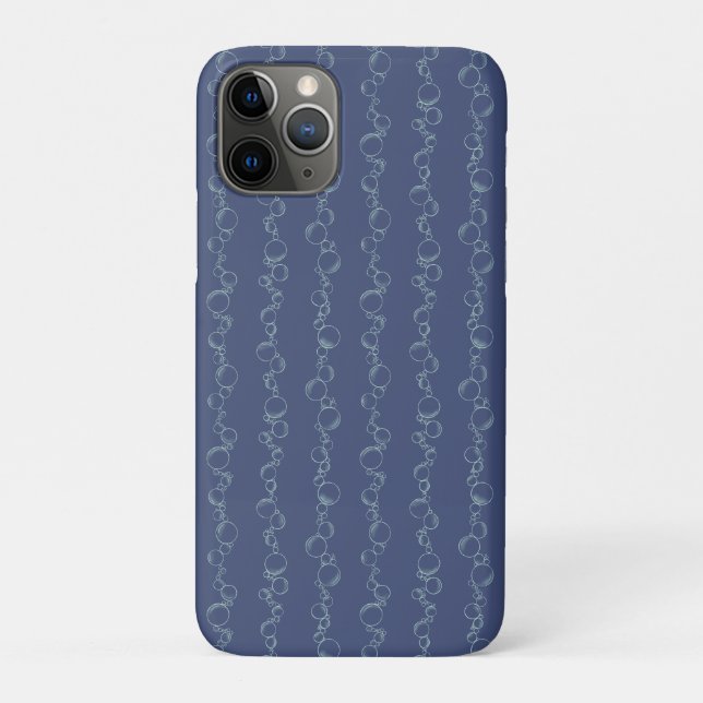 Capa Para iPhone 11 Pro Trilhas da Bolha da Maré (Verso)