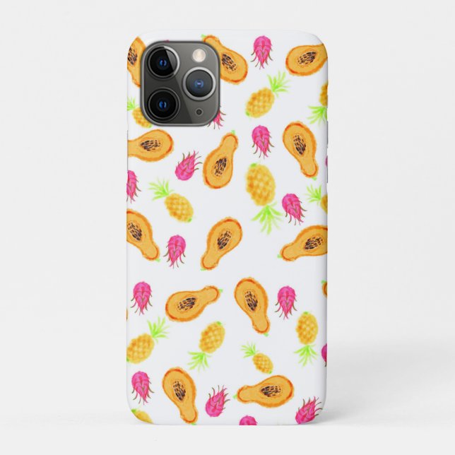 Capa Para iPhone 11 Pro Tropical Punch phone case (Verso)