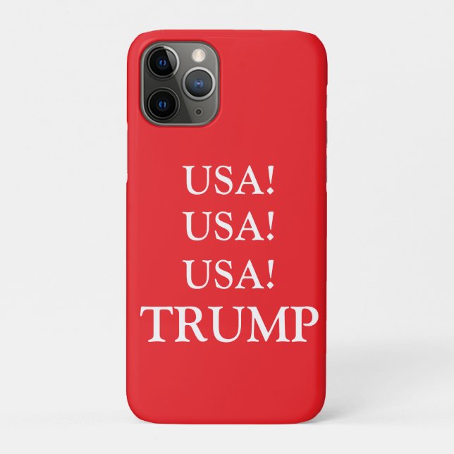CAPA PARA iPhone 11 PRO TRUMP (Verso)