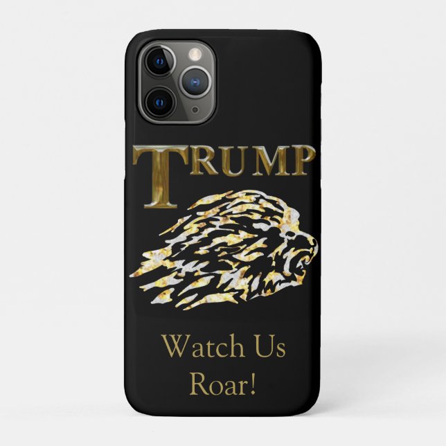 CAPA PARA iPhone 11 PRO TRUMP (Verso)
