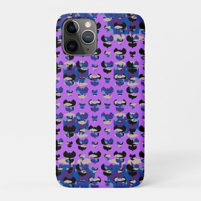 Capa Para iPhone 11 Pro Tulipa de Chama Celestial Contida (Verso)