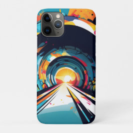 Capa Para iPhone 11 Pro Túnel com arte de Grafite