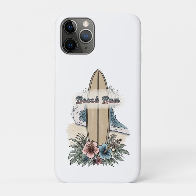 Capa Para iPhone 11 Pro Vagabundo de Praia (Verso)
