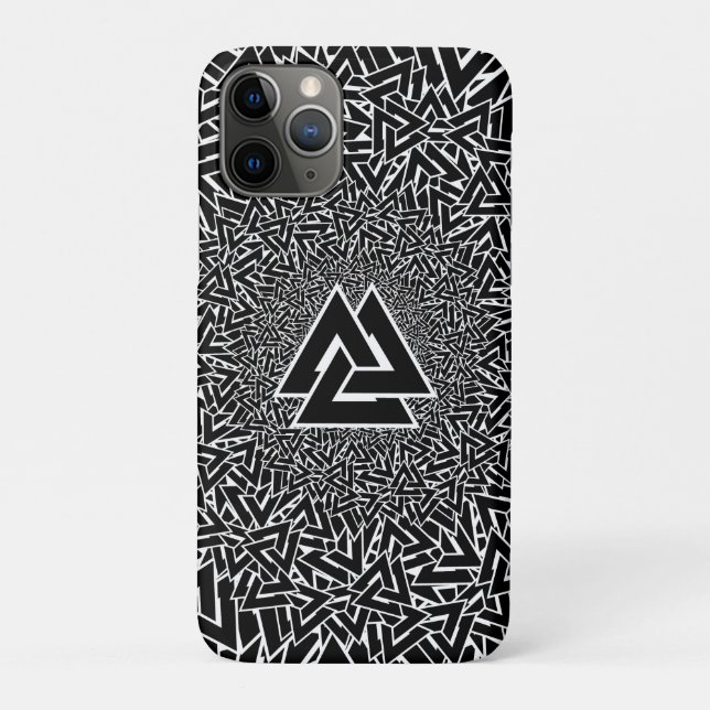Capa Para iPhone 11 Pro Valknut (Verso)