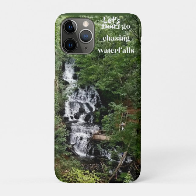 Capa Para iPhone 11 Pro Vamos Vai Buscando Quedas de Águacapas de iphone d (Verso)
