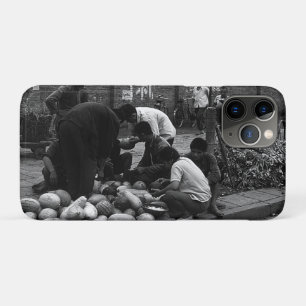 Capa Para iPhone 11 Pro Vendedores do mercado de Changsha na China antiga