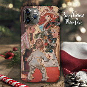 Capa Para iPhone 11 Pro Vi Mamães Beijando Santa Claus Antiquado